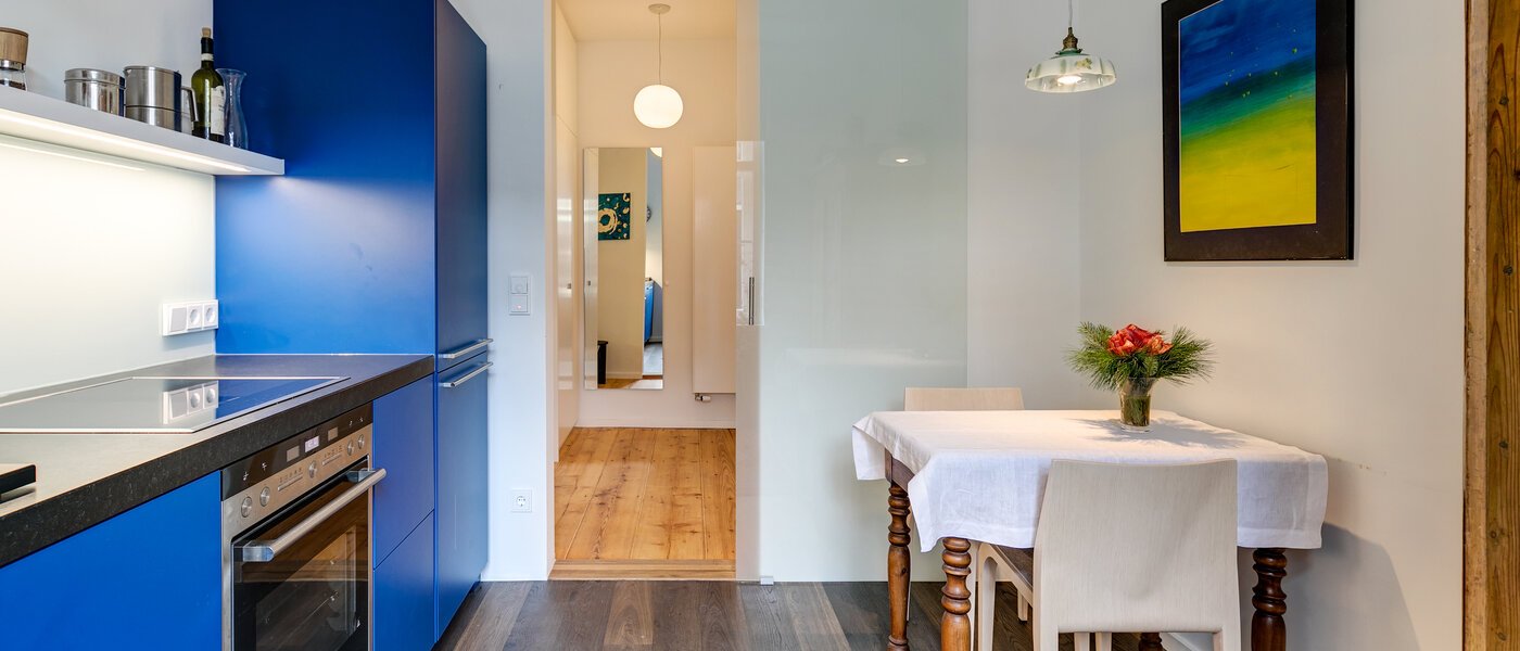 appartamento München Nymphenburg-Gern 02 cucina 10861