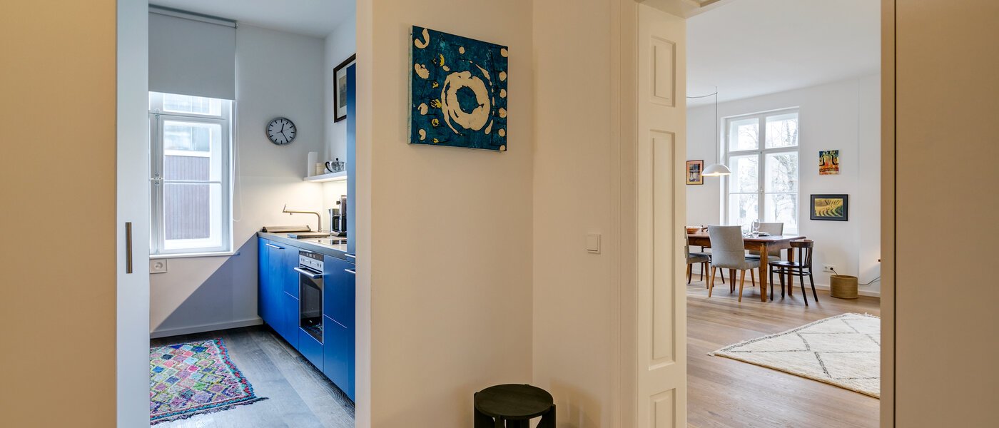 appartamento München Nymphenburg-Gern 04 ingresso/corridioio 10861