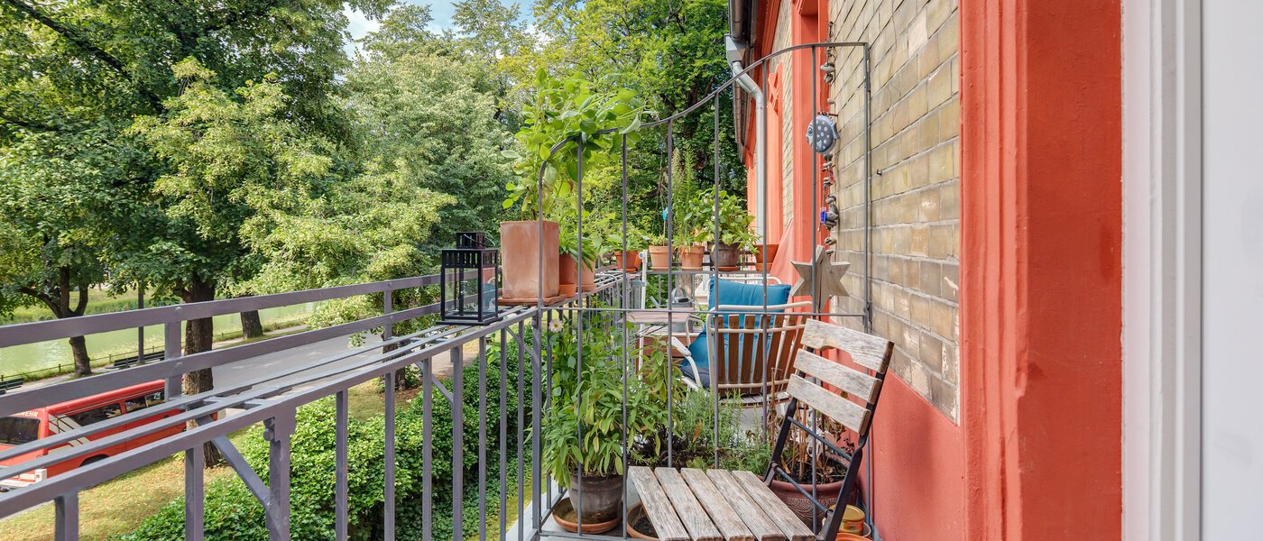 appartamento München Nymphenburg-Gern 02 balcone 10861