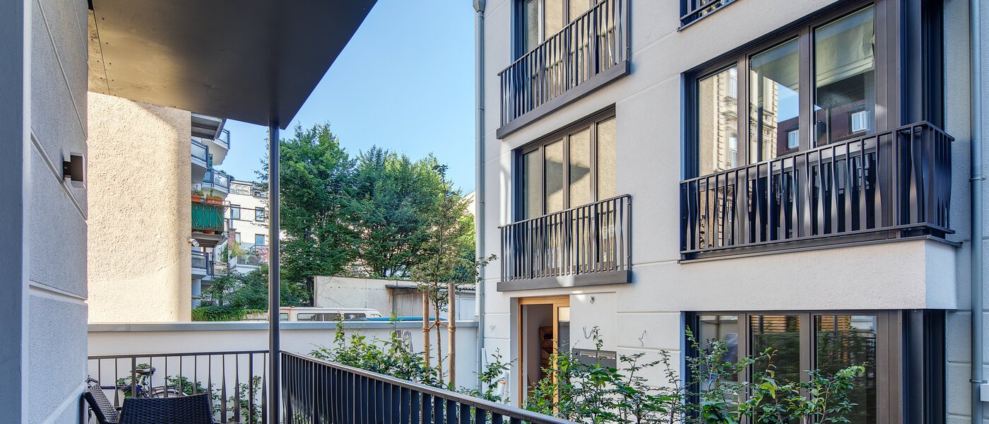 appartamento München Maxvorstadt - Rund um den Josephplatz 01 balcone 10863