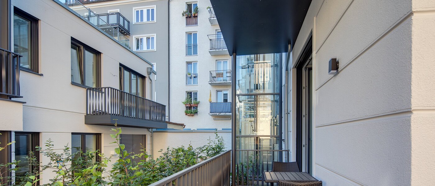 appartamento München Maxvorstadt - Rund um den Josephplatz 02 balcone 10863