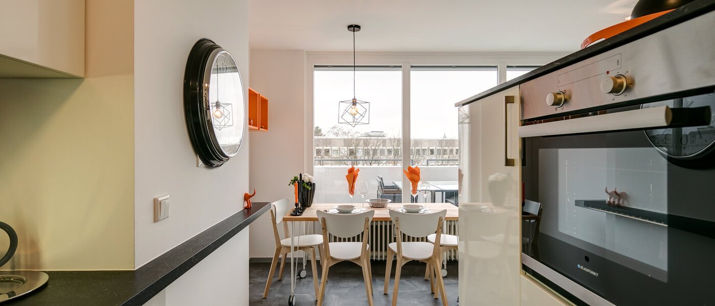 appartamento München Neuhausen 03 cucina 10865