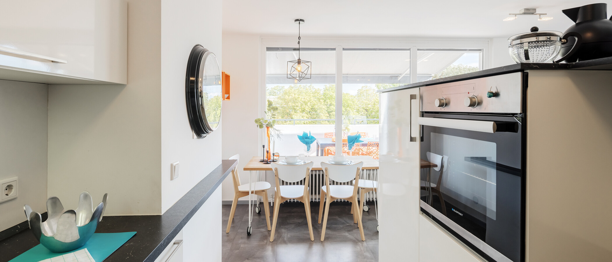 appartamento München Neuhausen 03 cucina 10865