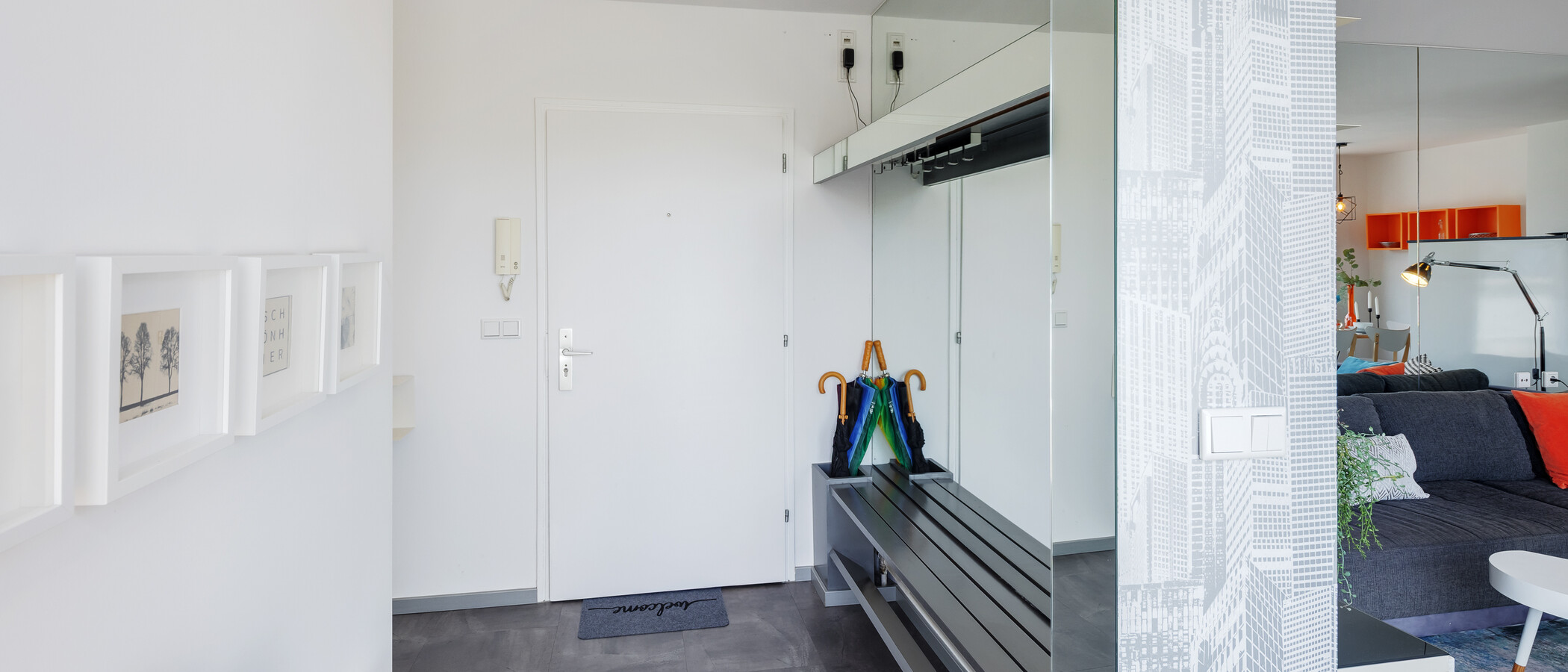appartamento München Neuhausen 03 ingresso/corridioio 10865