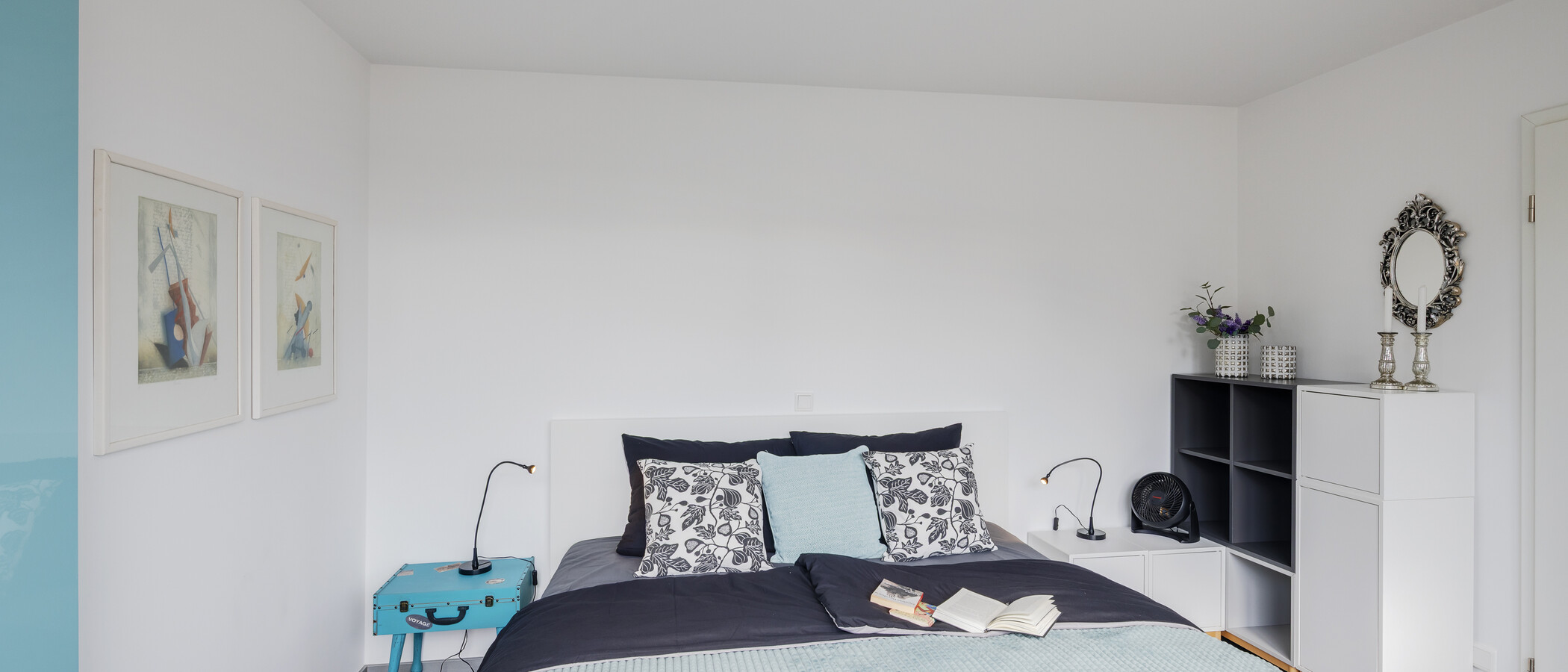 appartamento München Neuhausen 01 camera da letto 10865