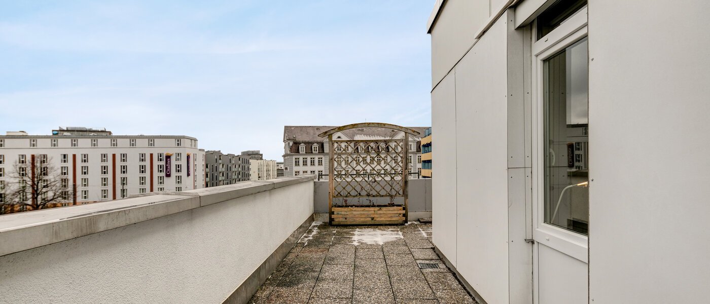 appartamento München Neuhausen 02 terrazza sul tetto 10865