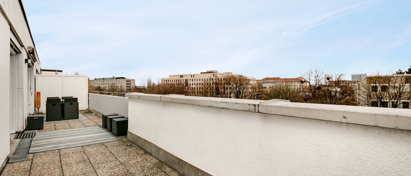 appartamento München Neuhausen 04 terrazza sul tetto 10865