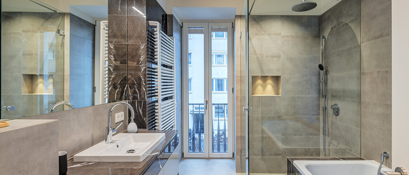 appartamento München Maxvorstadt - Rund um den Josephplatz 01 bagno 10866