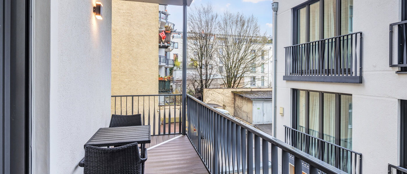 appartamento München Maxvorstadt - Rund um den Josephplatz 01 balcone 10866