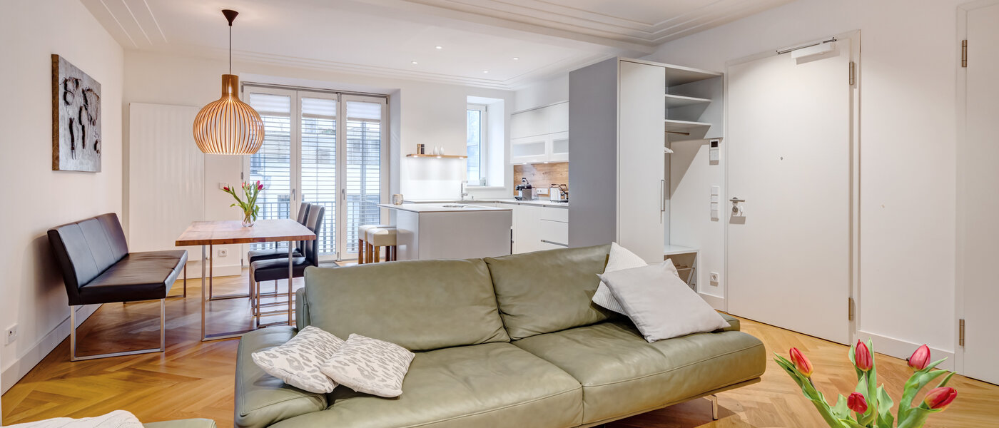 appartamento München Maxvorstadt - Rund um den Josephplatz 04 zona living 10866