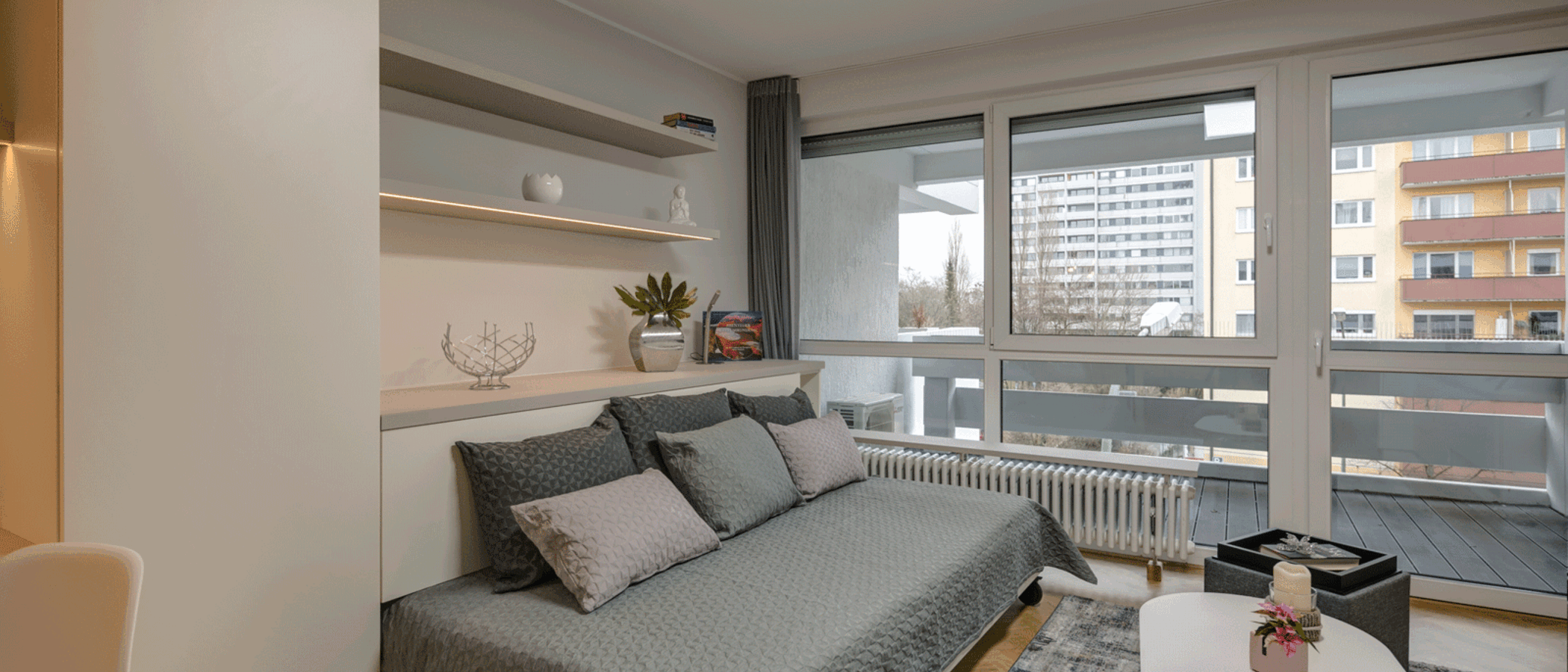 appartamento München Schwabing-West 01 zona notte 10867