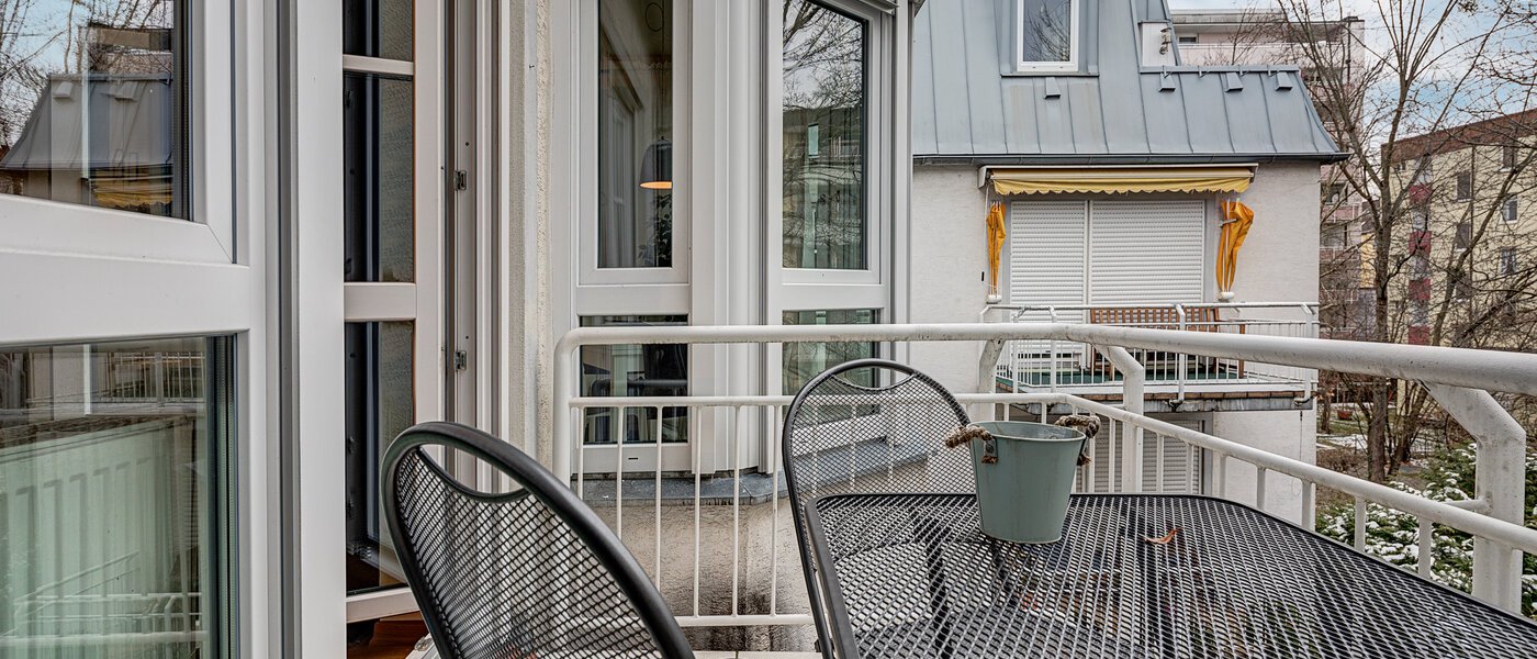 appartamento München Sendling 01 balcone 10869