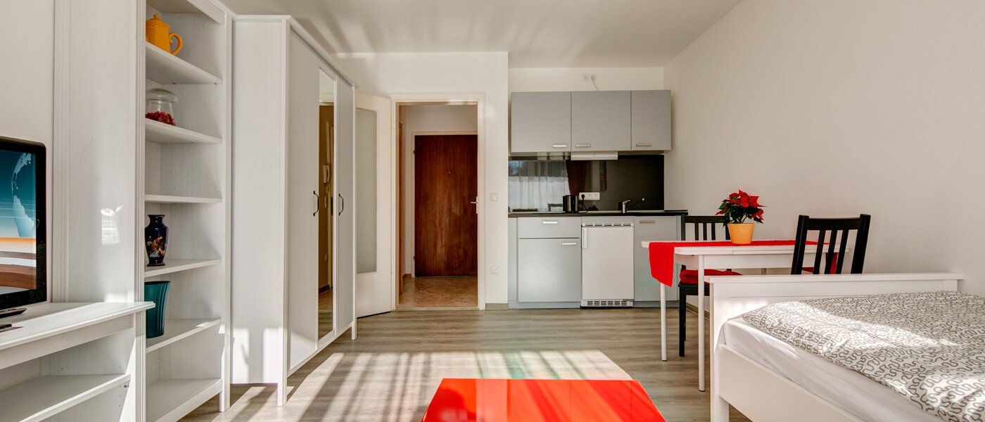 appartamento München Berg am Laim 04 soggiorno 1087