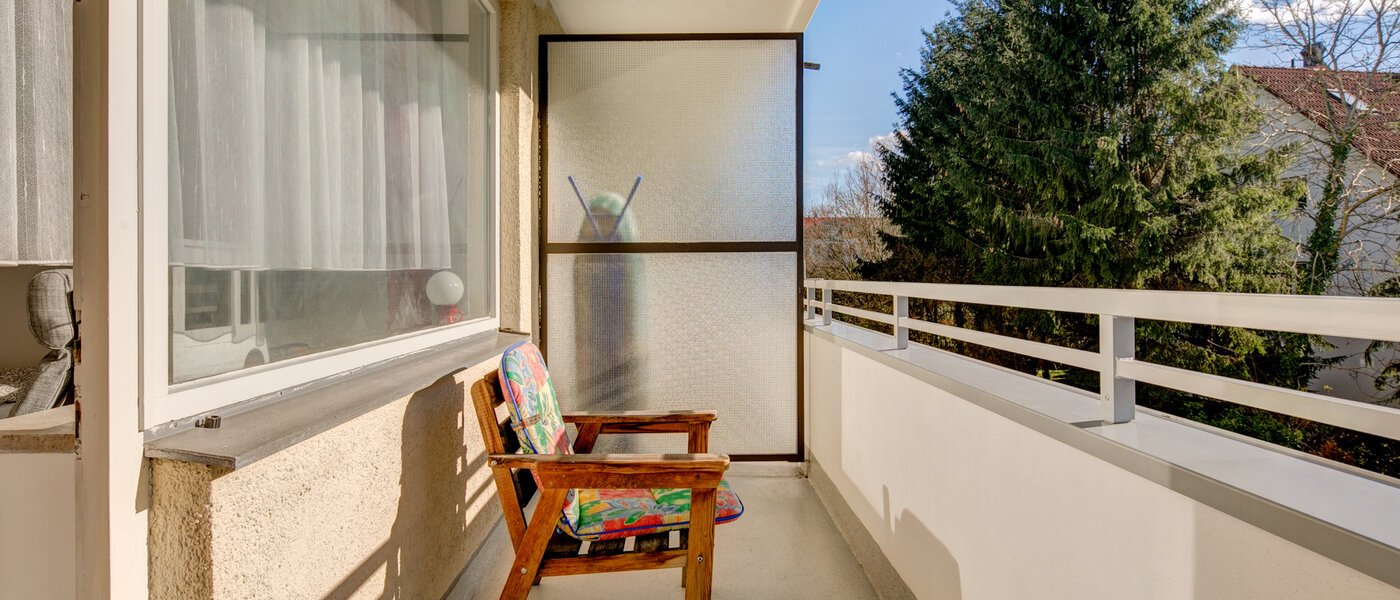 appartamento München Berg am Laim 01 balcone 1087