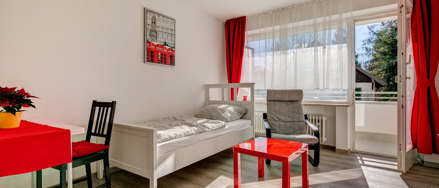 appartamento München Berg am Laim 01 zona notte 1087