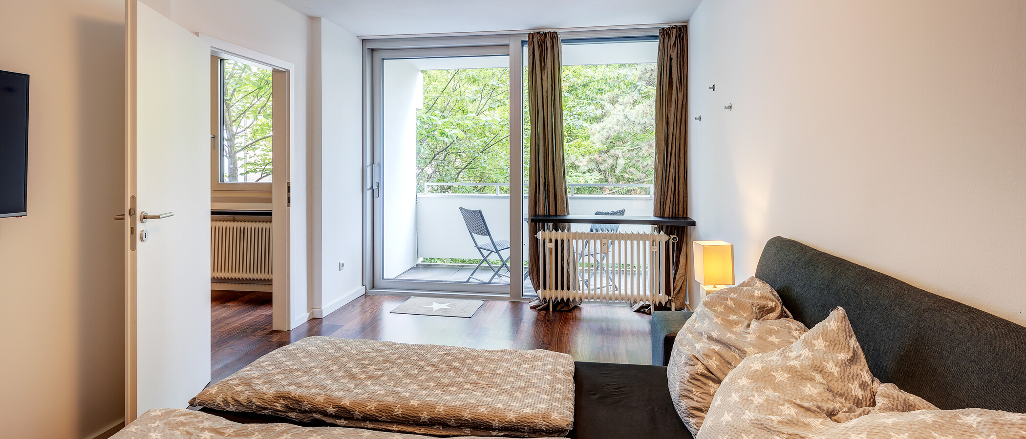appartamento München Maxvorstadt 03 camera da letto 10870