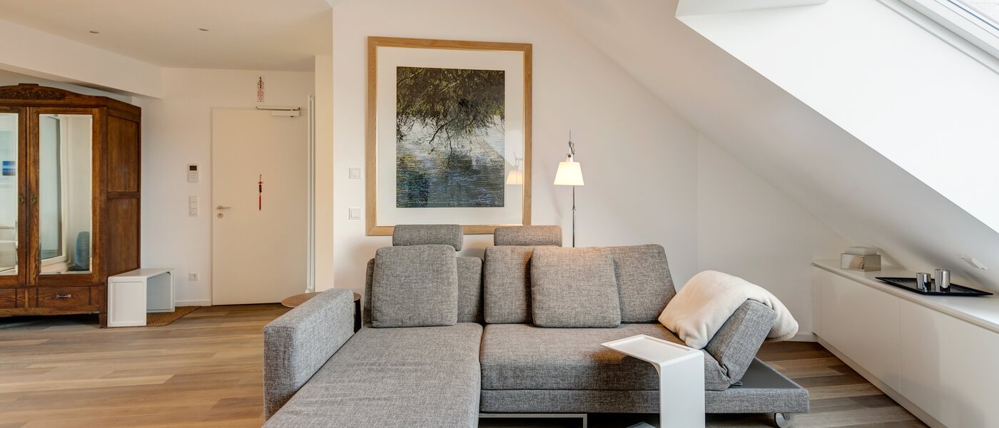 appartamento con galleria München Maxvorstadt 05 soggiorno 10881