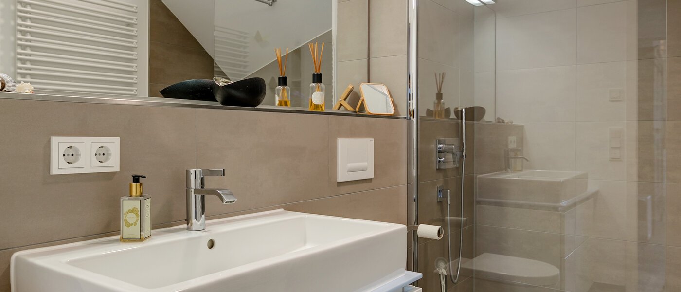 appartamento con galleria München Maxvorstadt 01 bagno 10881