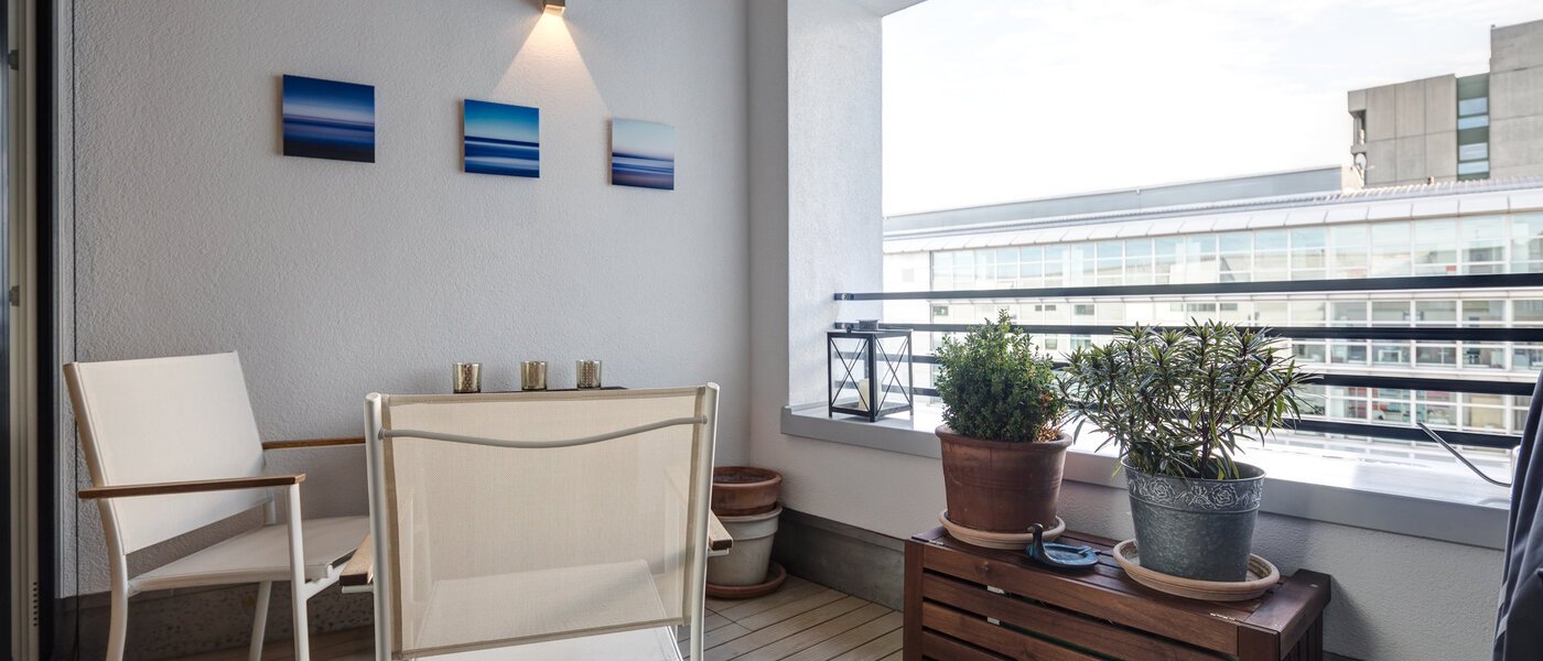 appartamento con galleria München Maxvorstadt 01 balcone 10881