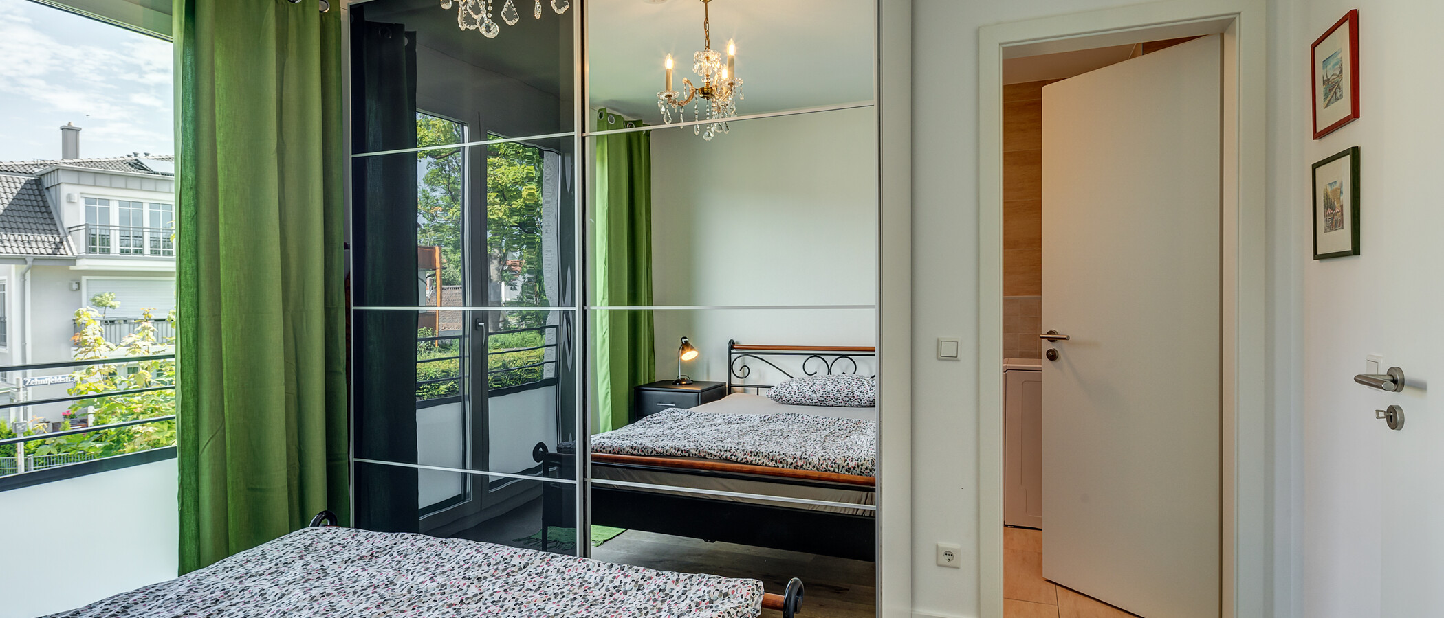 appartamento München Trudering 01 camera da letto 10883