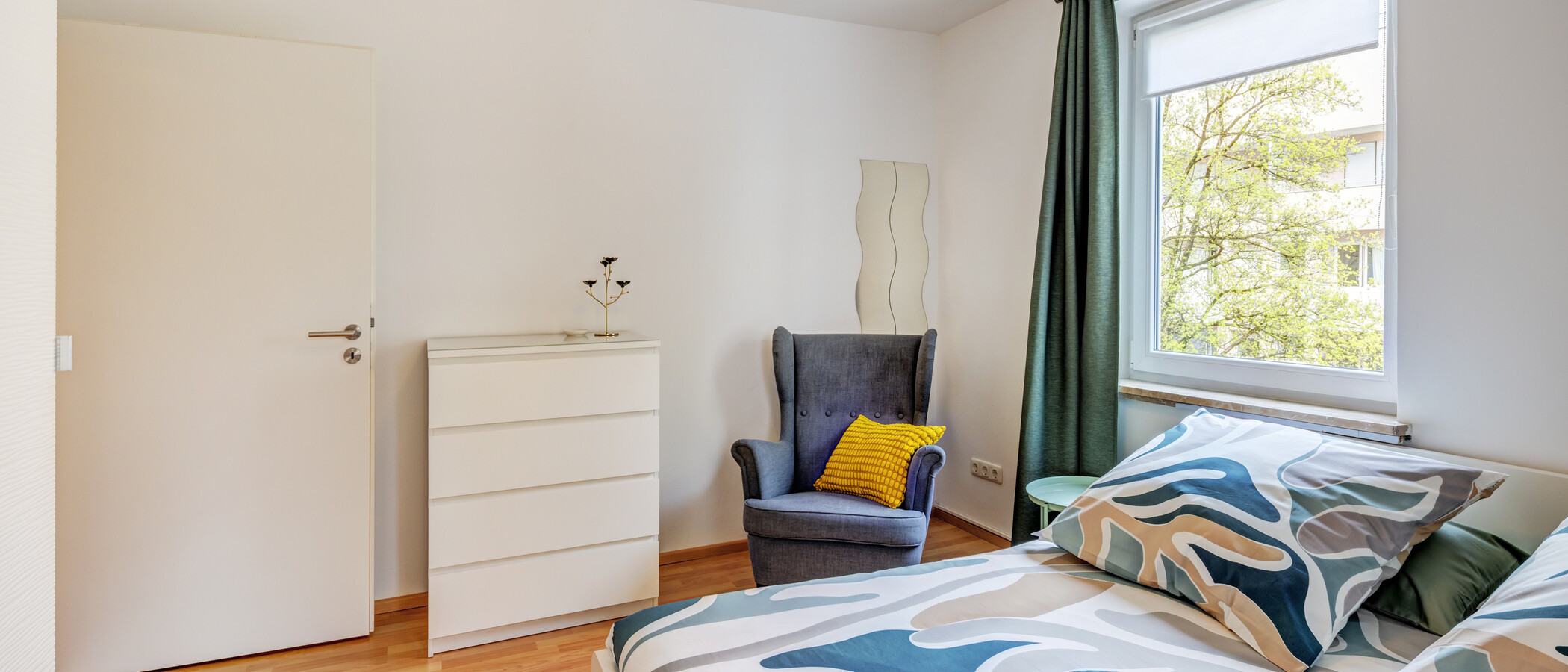 appartamento München Schwabing-West (rund um den Hohenzollernplatz) 03 camera da letto 10889