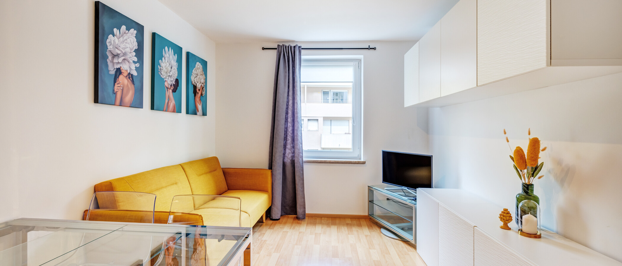 appartamento München Schwabing-West (rund um den Hohenzollernplatz) 01 zona living 10889
