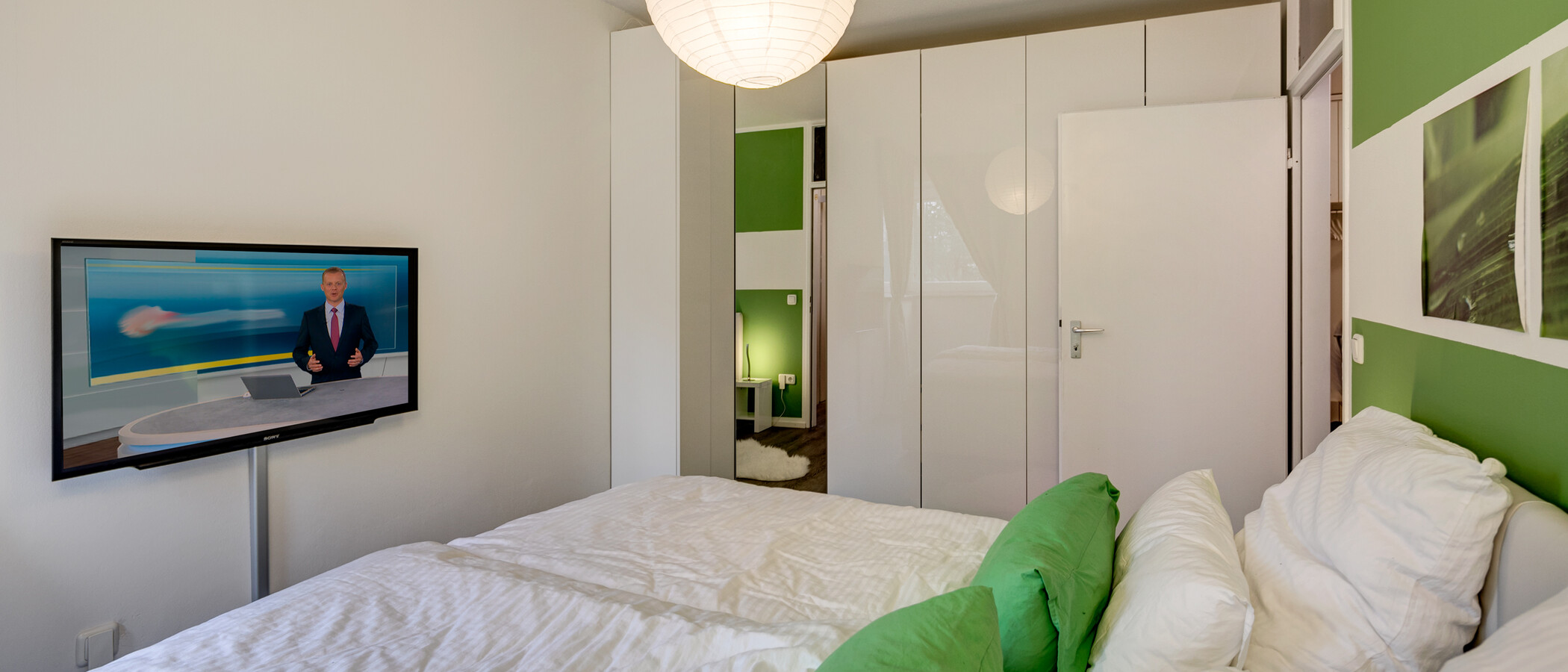 appartamento München Schwabing (rechts der Leopoldstraße) 03 camera da letto 10897