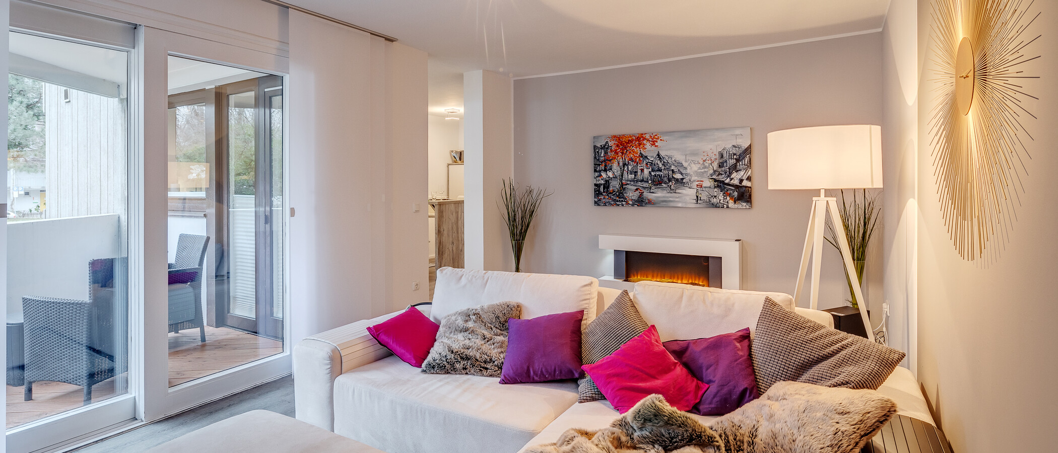 appartamento München Schwabing (rechts der Leopoldstraße) 01 zona living 10897