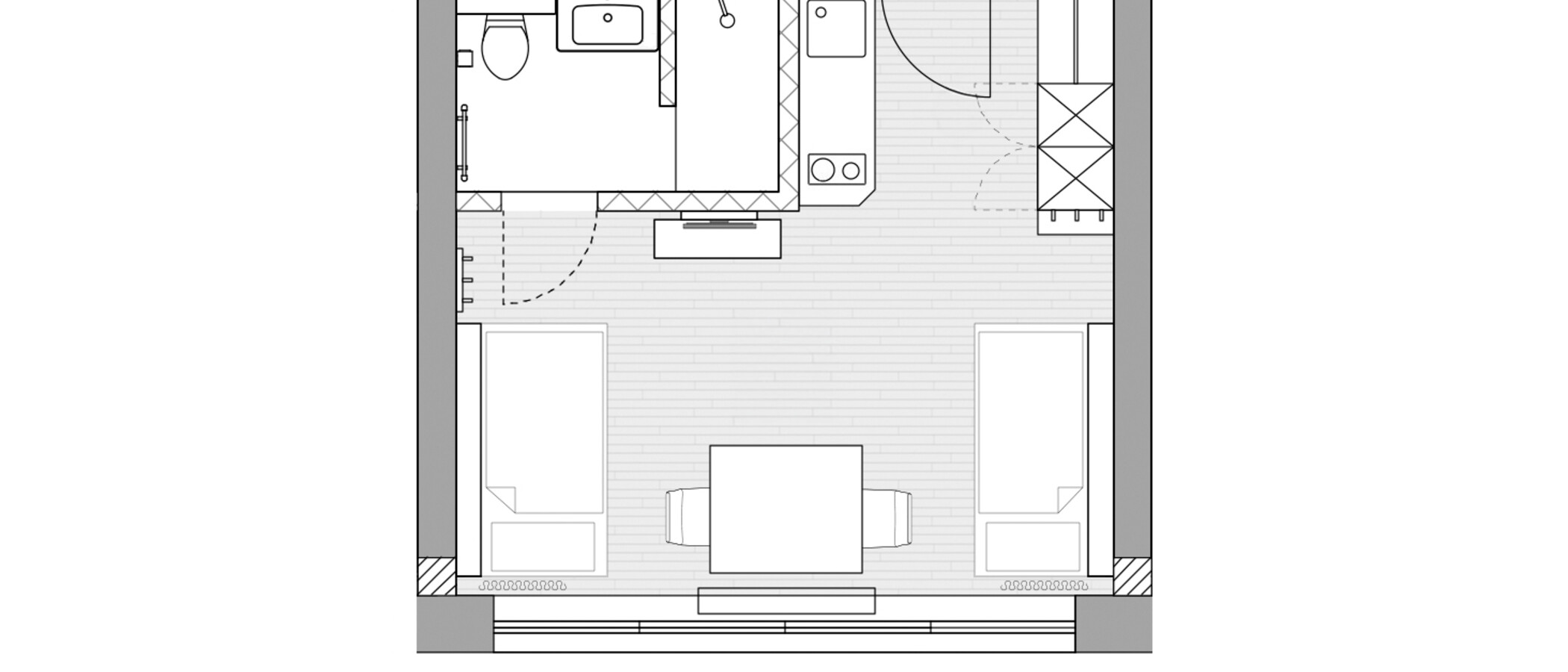 appartamento Ismaning 01 planimetria 10910