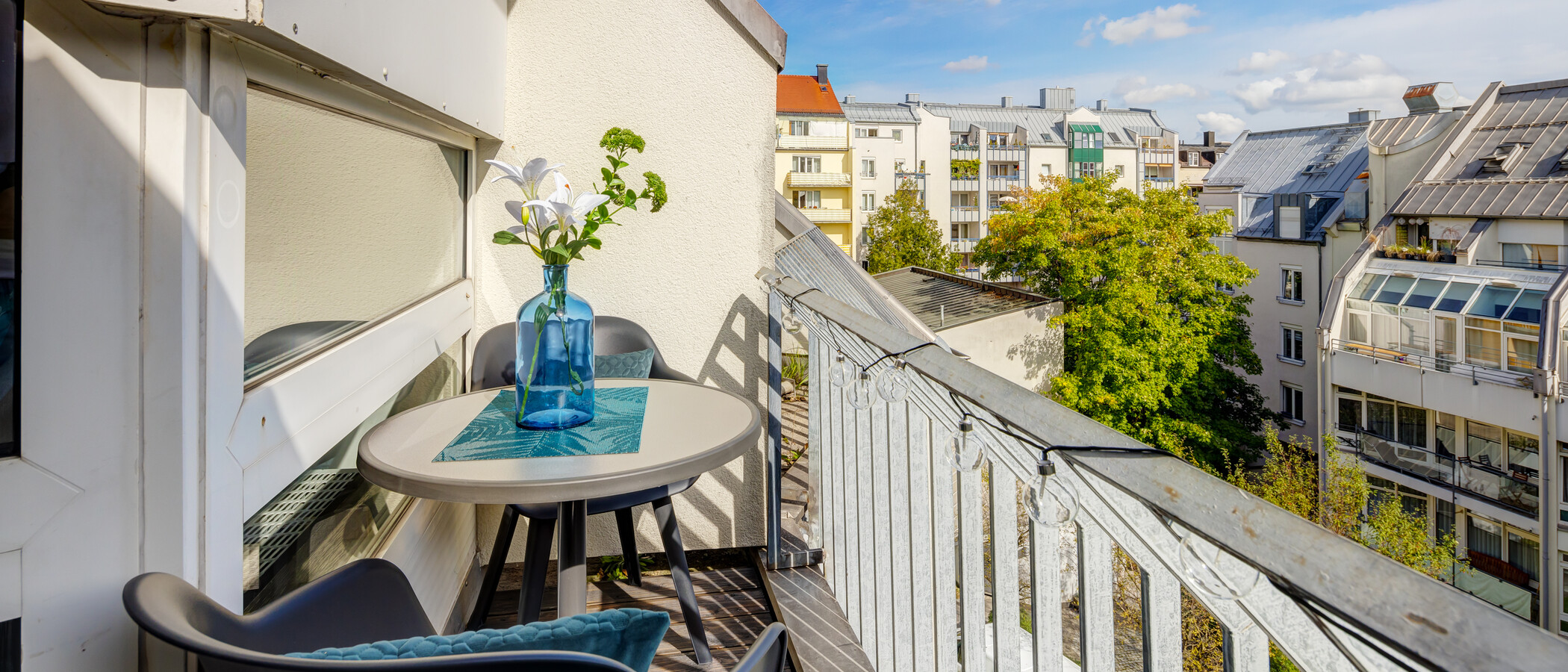 appartamento München Maxvorstadt - Museumsviertel 01 terrazza sul tetto 10918