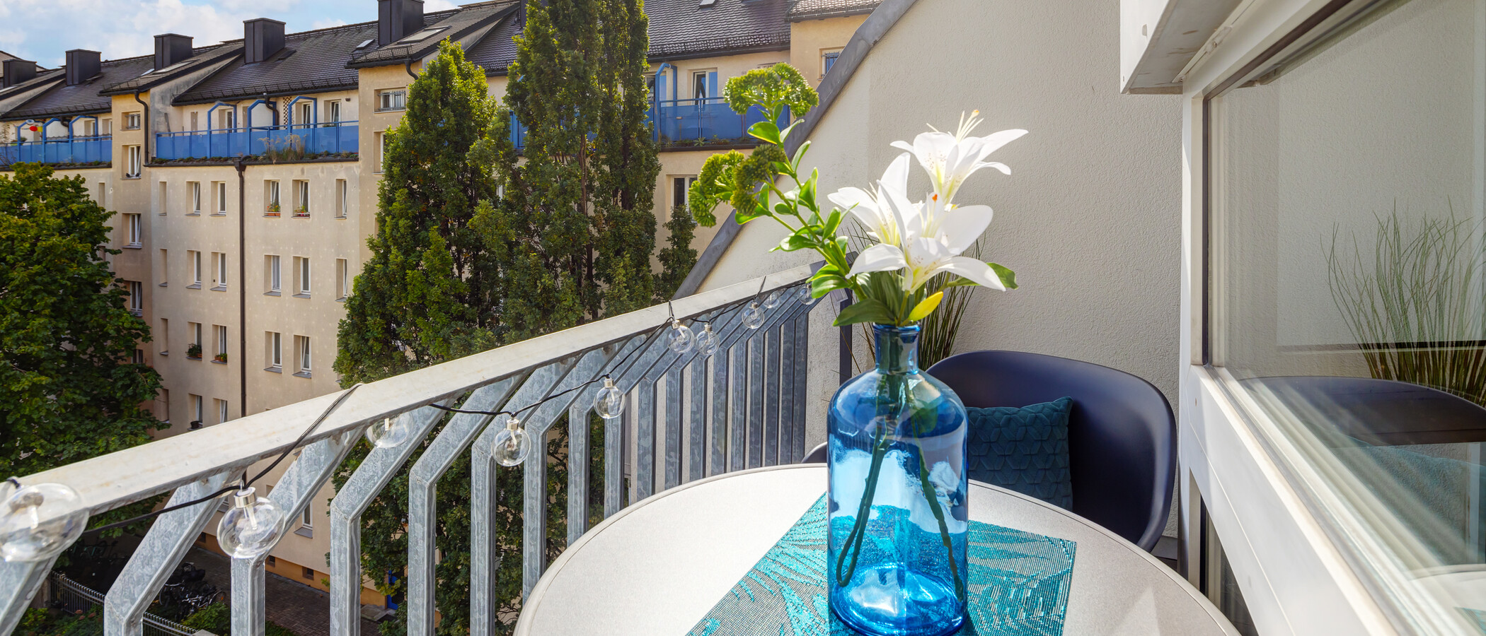 appartamento München Maxvorstadt - Museumsviertel 02 terrazza sul tetto 10918