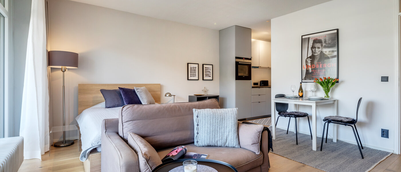 appartamento München Obermenzing 02 soggiorno 10924