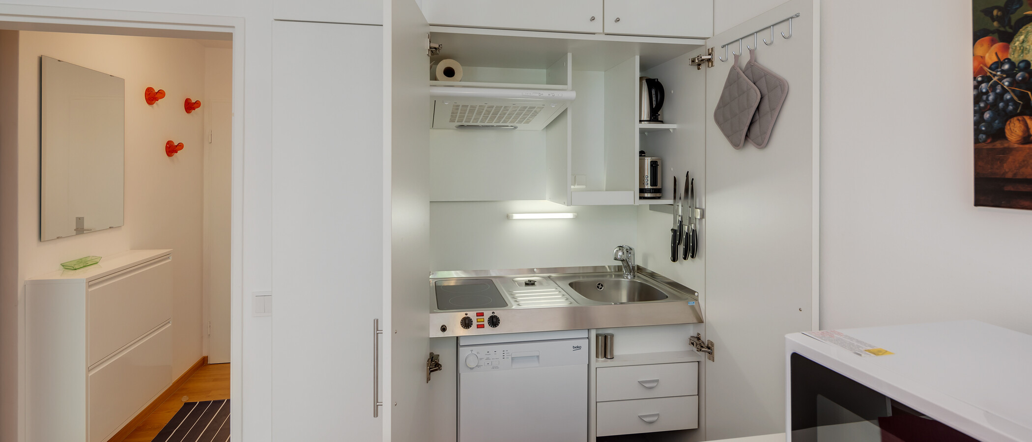 abitazione München Isarvorstadt 01 cucina 10927