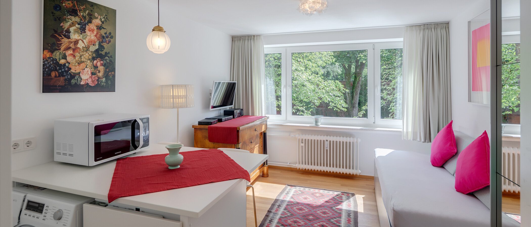 abitazione München Isarvorstadt 02 zona living 10927