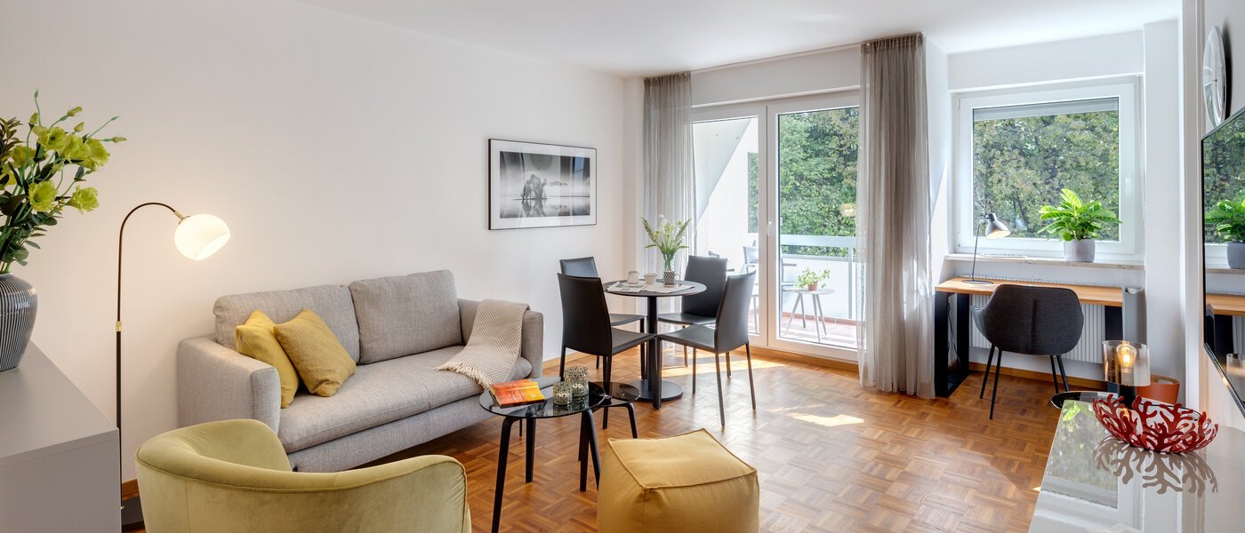 appartamento München Westpark 02 zona living 10928