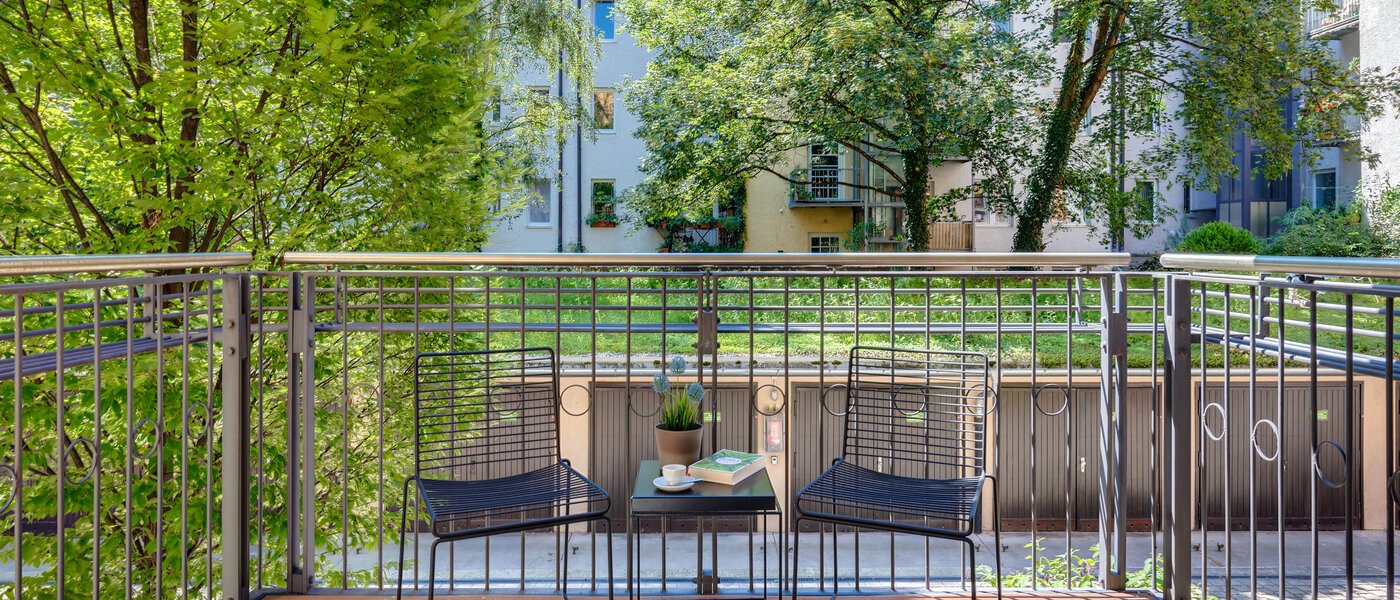 appartamento München Schwabing-West (rund um den Hohenzollernplatz) 01 balcone 10929