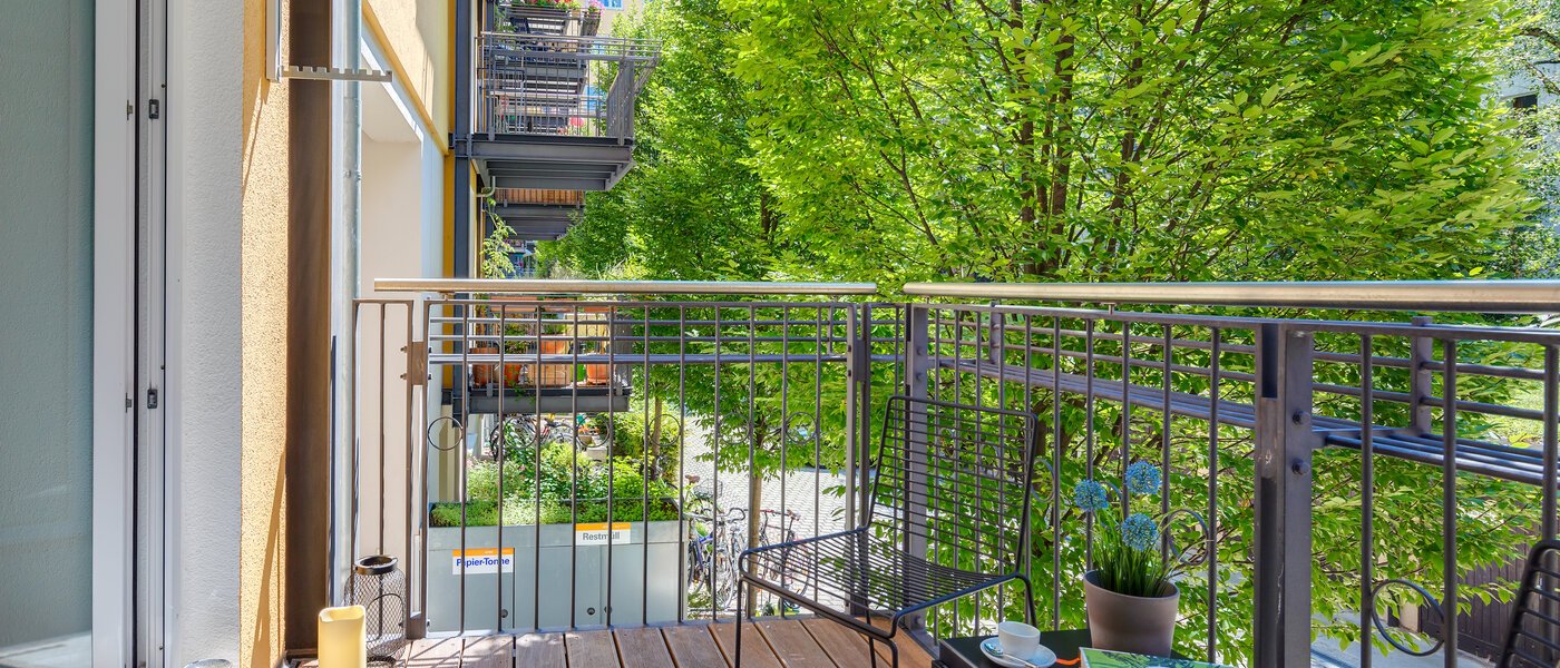appartamento München Schwabing-West (rund um den Hohenzollernplatz) 02 balcone 10929