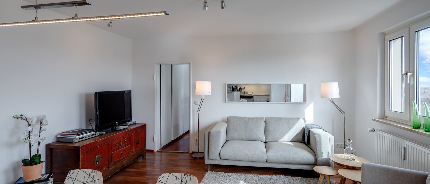 appartamento München Parkstadt Bogenhausen 05 soggiorno 10945