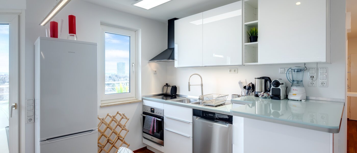 appartamento München Parkstadt Bogenhausen 01 cucina 10945