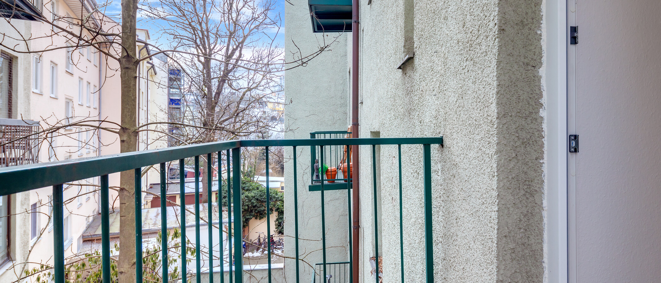 appartamento München Glockenbachviertel 03 balcone 10946