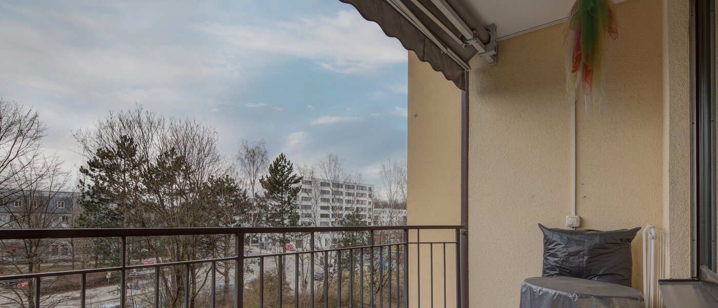 appartamento München Johanneskirchen 03 balcone 10948