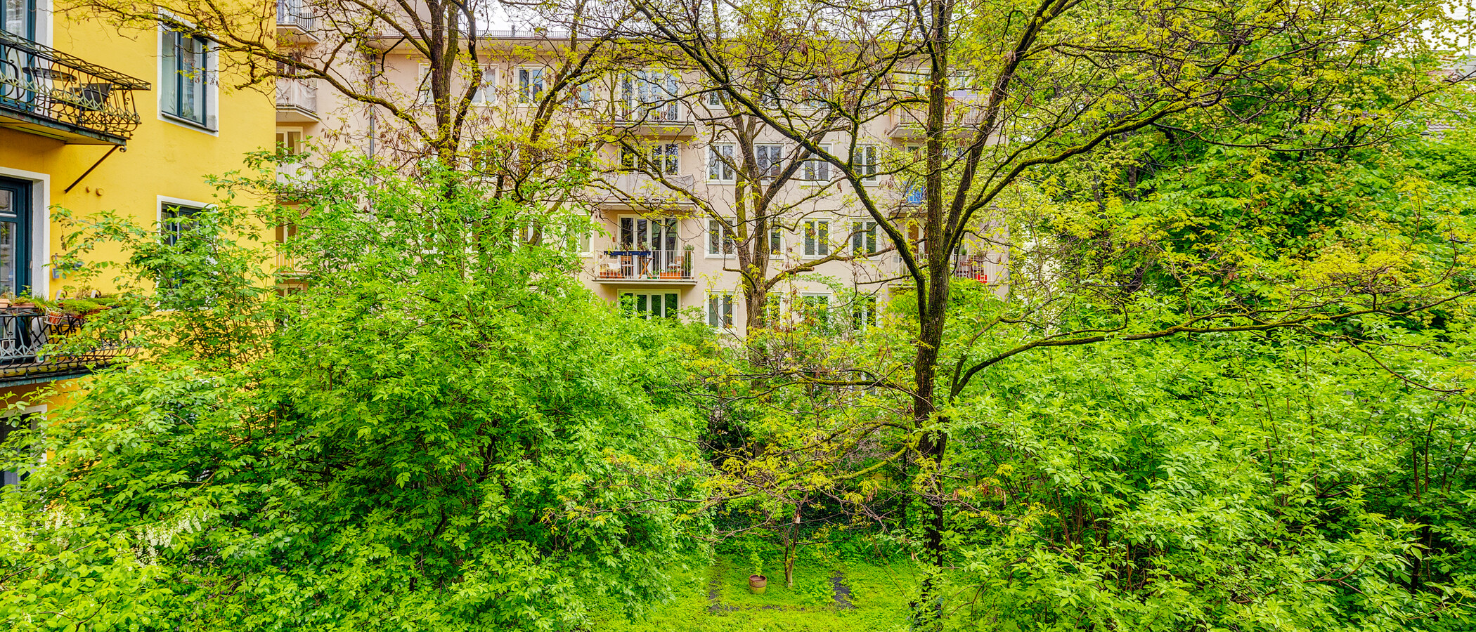 abitazione München Schwabing (links der Leopoldstraße) 02 vista 1095