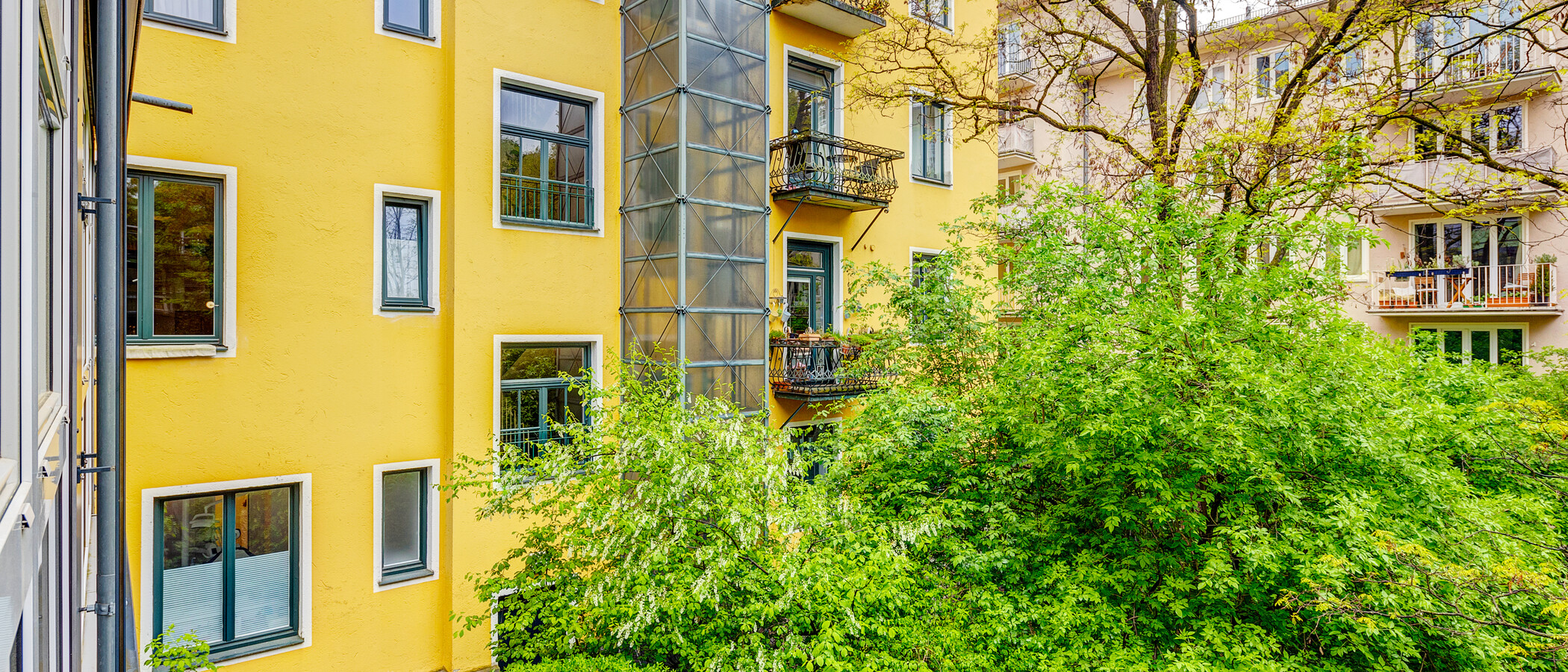 abitazione München Schwabing (links der Leopoldstraße) 03 vista 1095