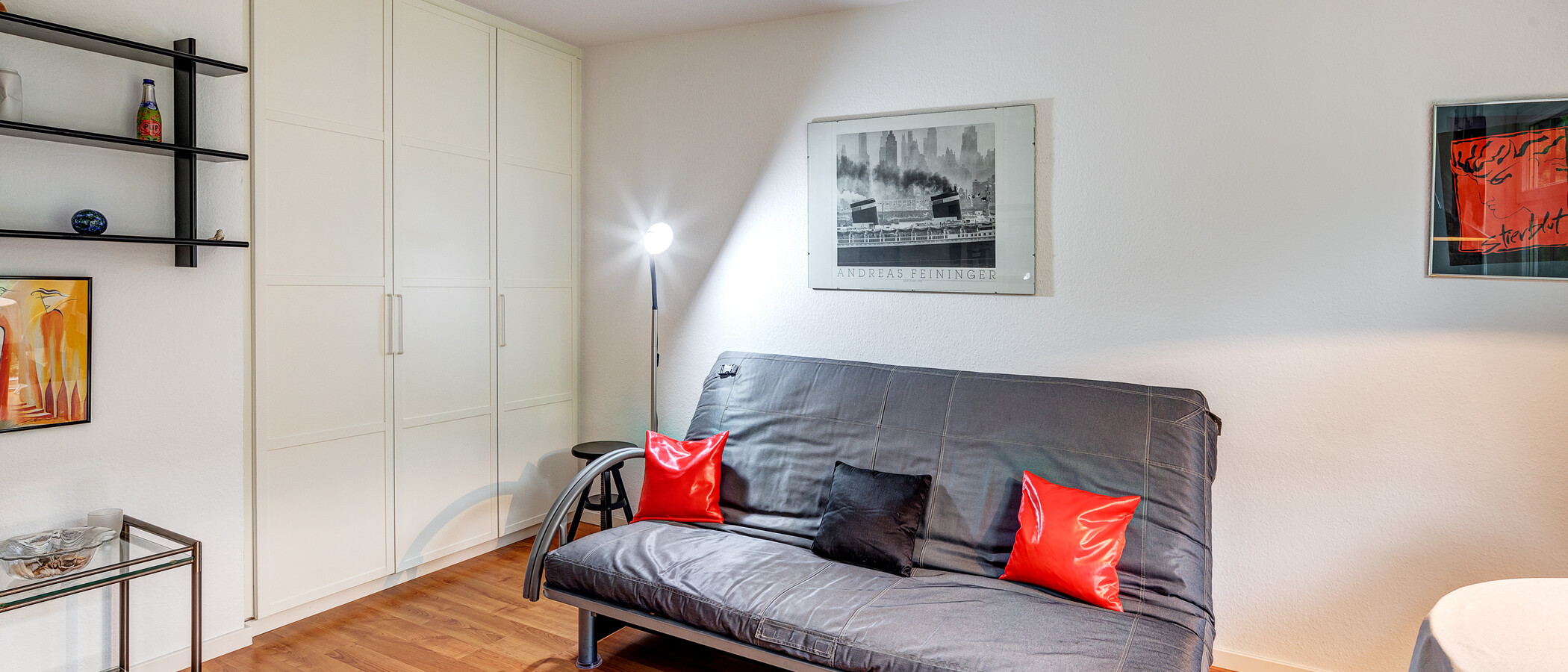 abitazione München Schwabing (links der Leopoldstraße) 01 zona notte 1095