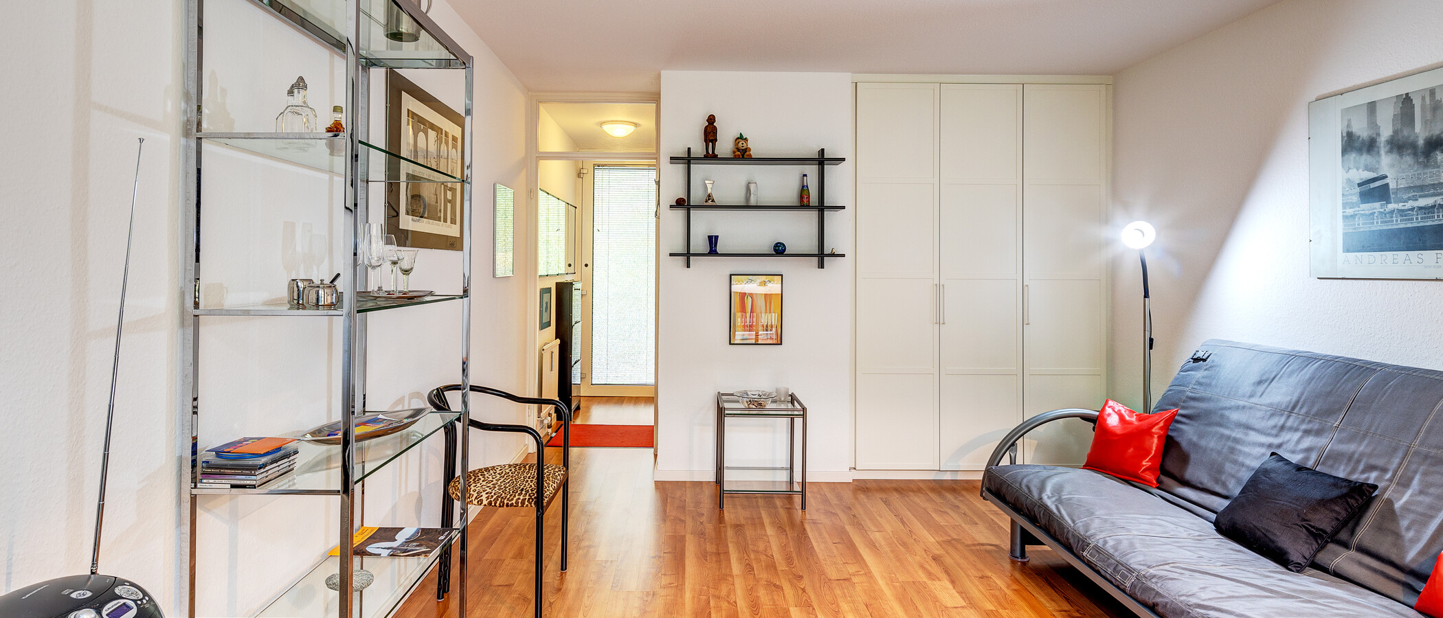 abitazione München Schwabing (links der Leopoldstraße) 04 zona living 1095