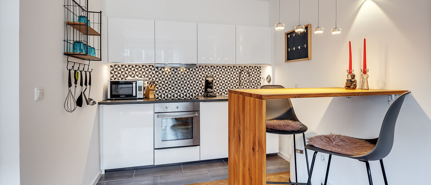 appartamento München Maxvorstadt - Universitätsviertel 01 cucina 10955