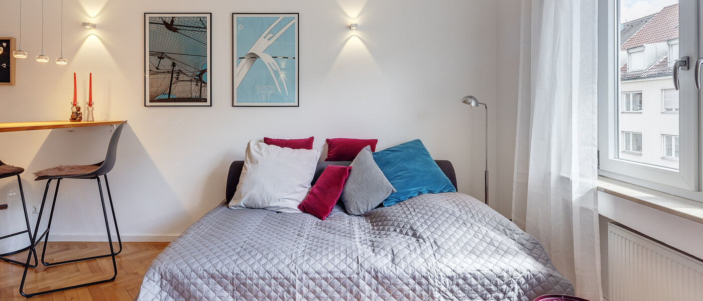 appartamento München Maxvorstadt - Universitätsviertel 02 zona notte 10955