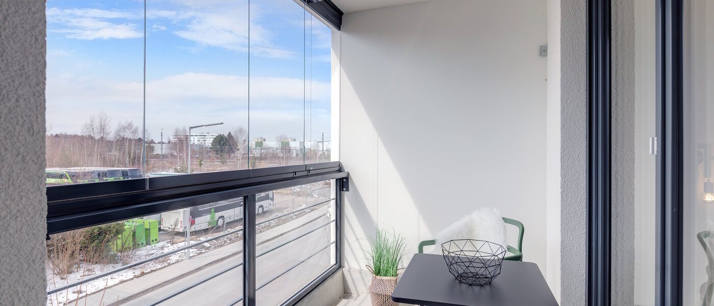 appartamento München Moosach 01 balcone 10967