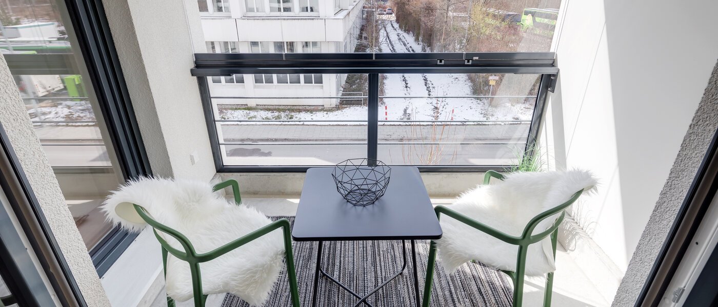 appartamento München Moosach 02 balcone 10967