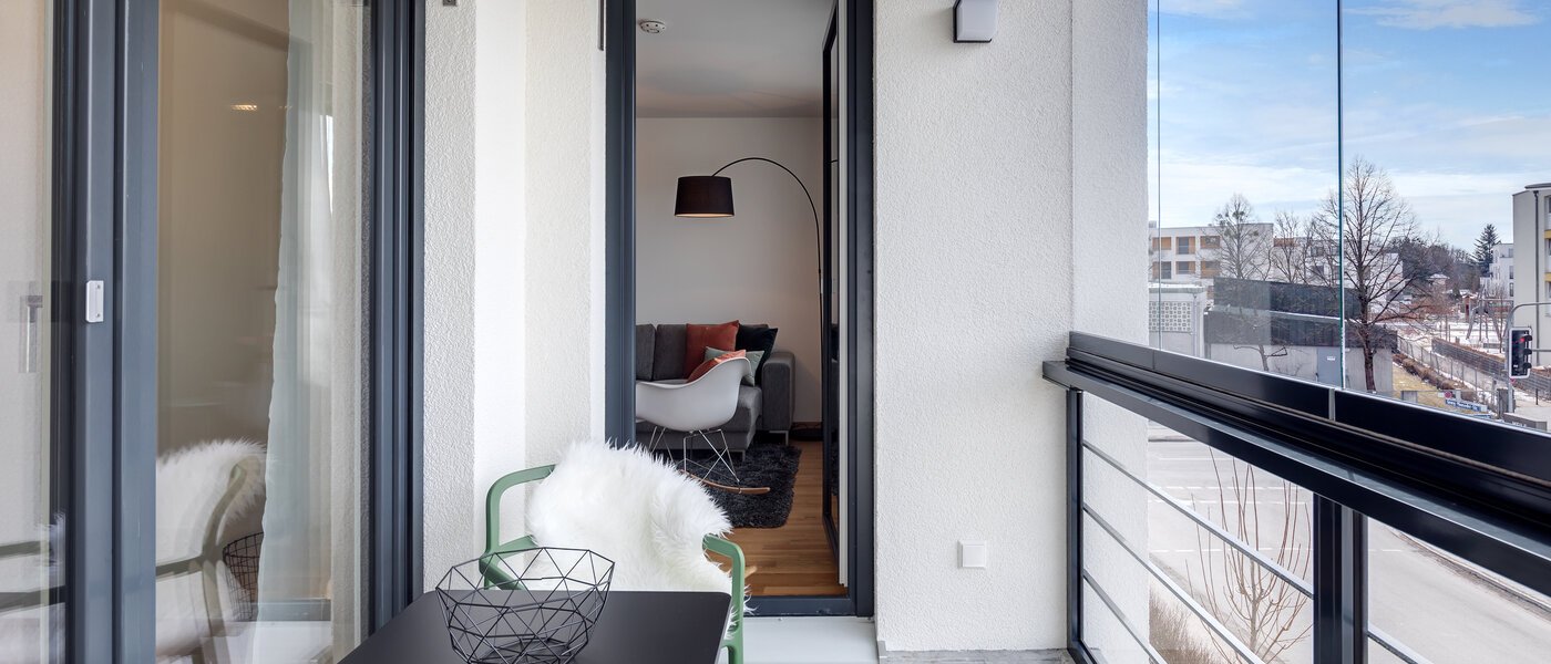 appartamento München Moosach 03 balcone 10967